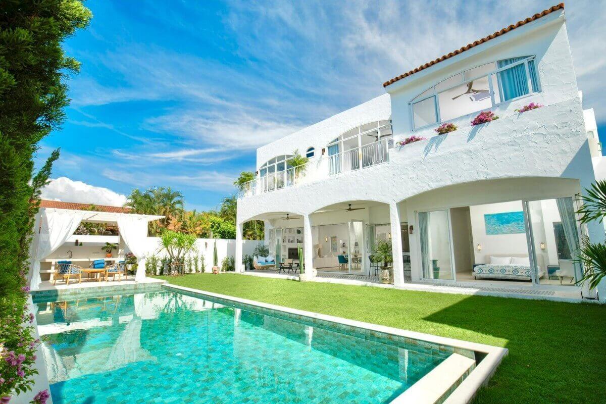 3-4 Bedroom Mediterranean Inspired Pool Villas for Sale near Nai Harn Beach in Rawai, Phuket