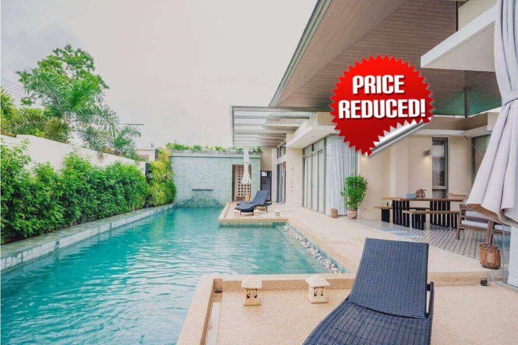 6 Bedroom Family Villa with 20 Metre Pool for Sale by Owner 8 Mins to UWC in Thalang, Phuket