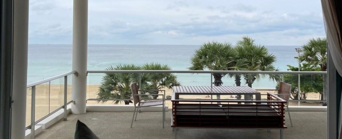 2 Bedroom Seafront Resort Condo for Sale on Karon Beachfront, Phuket
