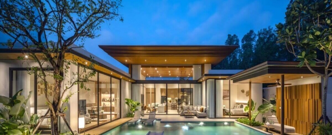 3-4 bedroom pool villas near HeadStart International School, Phuket - exterior view