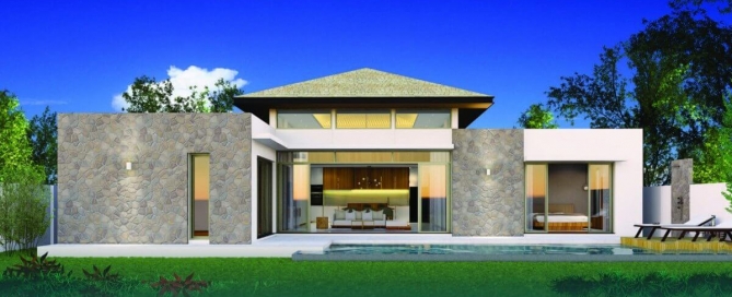 3-4 Bedroom Modern Pool Villa for Sale near HeadStart in Bang Jo in Cherng Talay, Phuket
