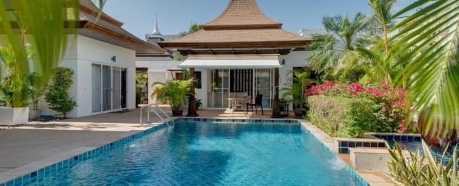 3 Bedroom Balinese-Thai Pool Villa for Sale by Owner near Nai Harn Beach, Phuket