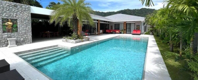 3 Bedroom Brand New Modern Pool Villa on Large 800 Sqm Plot for Sale in Rawai, Phuket
