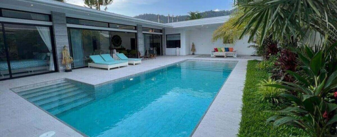 4 Bedroom Brand New Modern Pool Villa for Sale in Soi Samakki in Rawai, Phuket