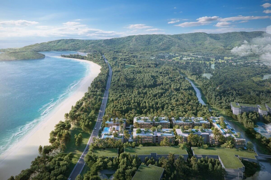 1-4 Schlafzimmer & Penthouse Eigentumswohnungen im Seaside Resort Complex zum Verkauf in Bang Tao Beach, Phuket