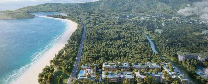 普吉岛邦涛海滩 1-4 卧室和顶楼海滨度假村综合公寓出售