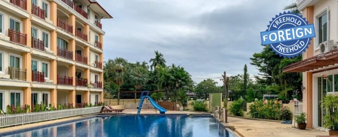 2 Bedroom Affordable Foreign Freehold Condo for Sale by Owner at Palm Breeze in Rawai, Phuket