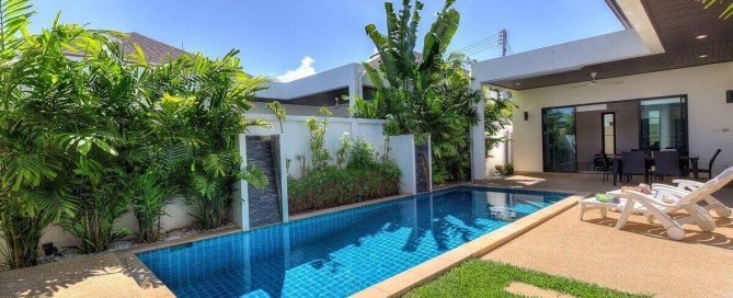 3 Bedroom Pool Villa for Sale 5 Minutes to the International School of Phuket in Rawai