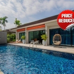 4-bedroom villa with large 13-metre pool near Cherng Talay, Phuket pool terrace PSV-CHE-1210