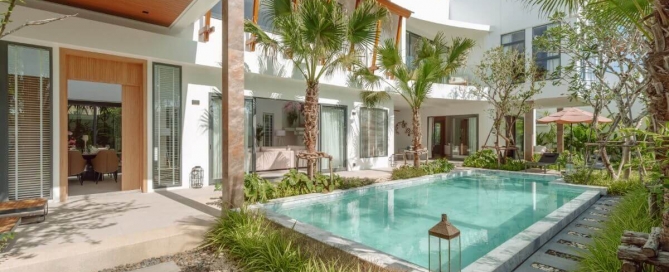 3-5 Bedroom Pool Villa for Sale 7 Minutes to HeadStart International School in Cherng Talay, Phuket, Thai Residential