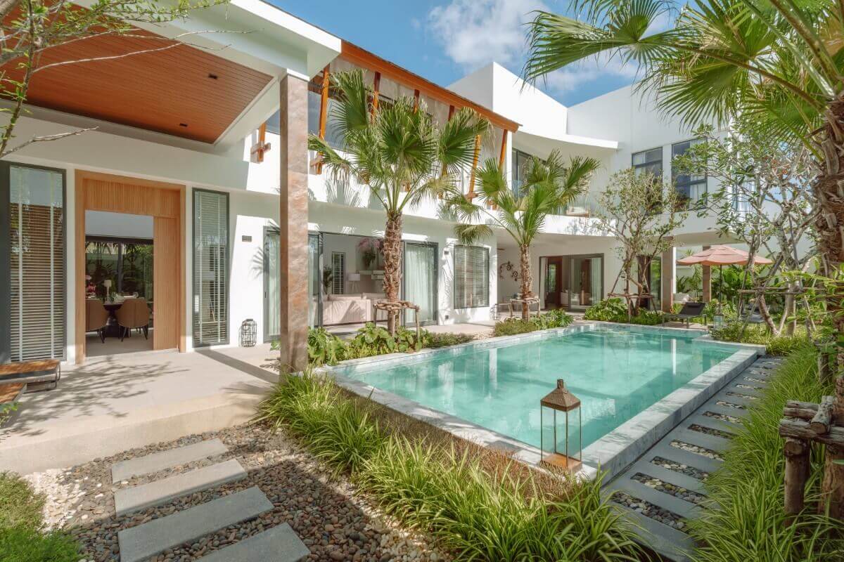 3-5 Bedroom Pool Villa for Sale 7 Minutes to HeadStart International School in Cherng Talay, Phuket, Thai Residential