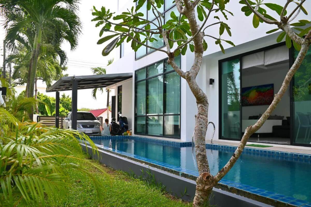 2 Bedroom Pool Villa with View of the Sea from 3rd Floor for Sale by Owner near Rawai Beach, Phuket