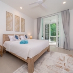 3-bedroom foreign freehold condo pool villa for sale near Bang Tao Beach, Phuket bedroom 3 and terrace PSV-BAN-1240