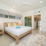 3-bedroom foreign freehold condo pool villa for sale near Bang Tao Beach, Phuket bedroom 2 Pand bathroom PSV-BAN-1240