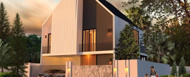 3-4 Bedroom Scandinavian Inspired Pool Villas for Sale in Pasak in Cherng Talay, Phuket