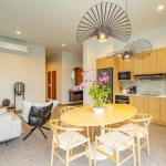 4 bedroom Scandinavian pool villa for sale in Cherng Talay, Phuket – open-plan living, dining and kitchen area