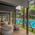 1-bedroom fully furnished condo in Soi Saiyuan, Rawai, Phuket pool loungers PSC-RAW-755