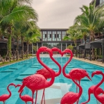 1-bedroom fully furnished condo in Soi Saiyuan, Rawai, Phuket pink flamingos PSC-RAW-755