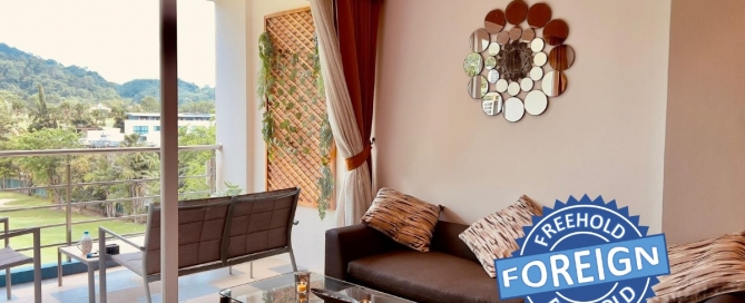 2 Bedroom Foreign Freehold Golf Course View Condo For Sale By Owner in Kathu, Phuket