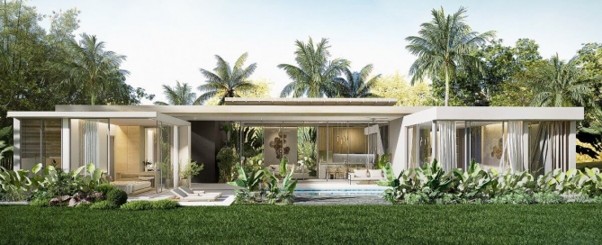 3 Bedroom Pool Villas for Sale Walking Distance to Naiyang Beach & near Srinat National Park, Phuket