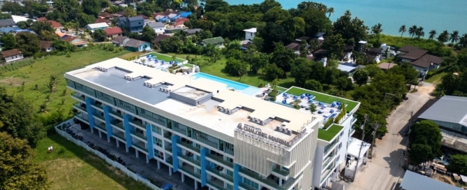 1-2 bedroom sea view condos near Chalong Bay and ISP in Rawai, Phuket view of Chalong Pier PSC-RAW-1278