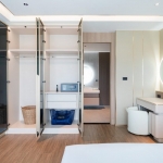 1-2 bedroom sea view condos near Chalong Bay and ISP in Rawai, Phuket walk in closet PSC-RAW-1278