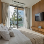 3–4 bedroom villas with large pools in Baan Don, Cherng Talay, Phuket bedroom 2 with pool access PSV-CHE-1270