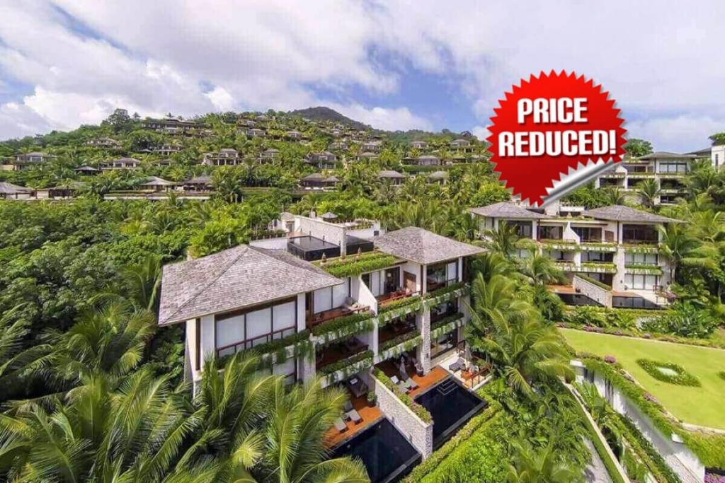 3 Bedroom Apartment Pool Villa with Views of the Andaman Sea for Sale near Kamala Beach, Phuket