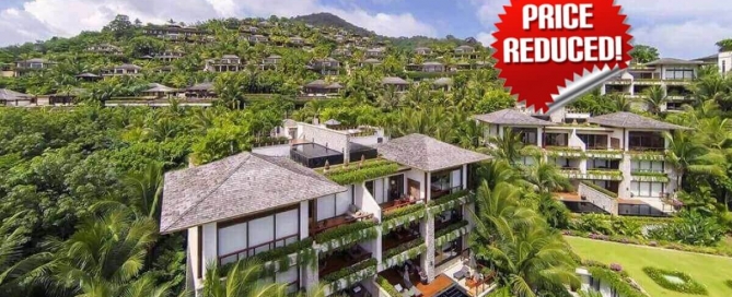 3 Bedroom Apartment Pool Villa with Views of the Andaman Sea for Sale near Kamala Beach, Phuket