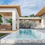 3-4 Bedroom Single Storey Tropical Pool Villas for Sale near Mai Khao Beach, Phuket