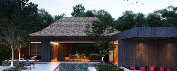 3 Bedroom Tropical Pool Villas for Sale near Marriott Resort & Spa on Nai Yang Beach, Phuket