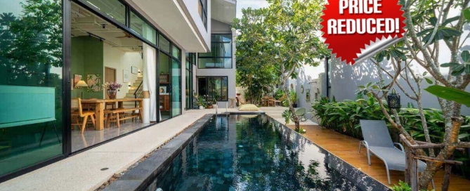 3 to 4 Bedroom Modern Eclectic Pool Villa for Sale in Pasak, Cherng Talay, Phuket