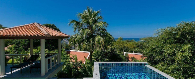 4 Bedroom Pool Villa for Sale Overlooking the Sea for Sale by Owner Walk to Kata Noi Beach, Phuket