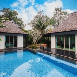 3 + 1 Bedroom Modern Balinese Pool Villa for Sale 5 Mins to Layan Beach in Cherng Talay, Phuket