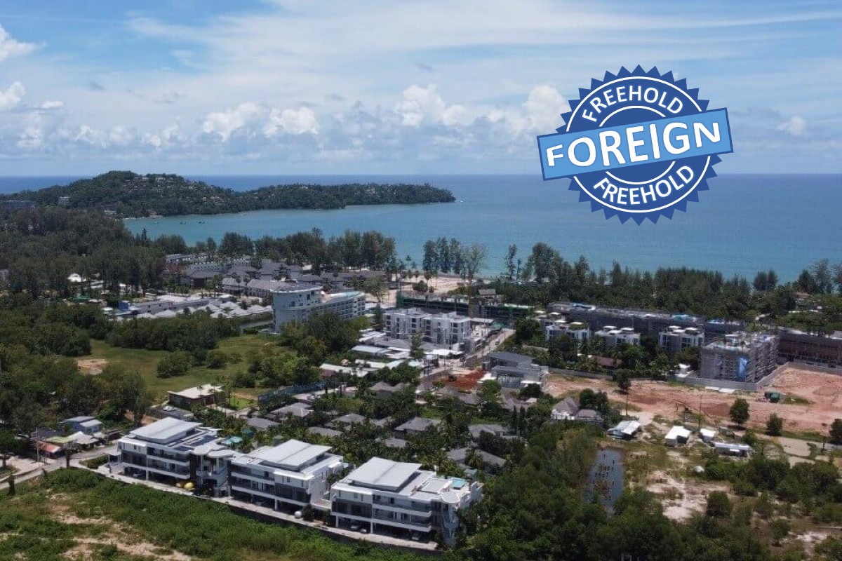 3 Bedroom Foreign Freehold Condo with Private Pool & Garden for Sale Walk to Bang Tao Beach, Phuket