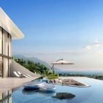 4-7 bedroom hillside sea view pool villas near Kata Beach, Phuket large pool PSV-KAT-1314
