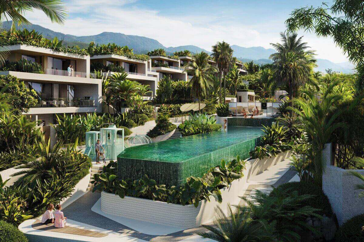 2-5 Bedroom Family Pool Villas for Sale Less than 10 Mins to BCIS International School in Chalong, Phuket