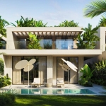 3-5 bedroom pool villas near BCIS in Chalong, Phuket 3+1 bedroom villa exterior PSV-CHA-1325