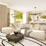 3-5 bedroom pool villas near BCIS in Chalong, Phuket living room PSV-CHA-1325