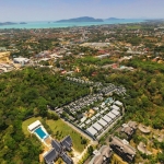 3-5 bedroom pool villas near BCIS in Chalong, Phuket aerial view of surroundings PSV-CHA-1325