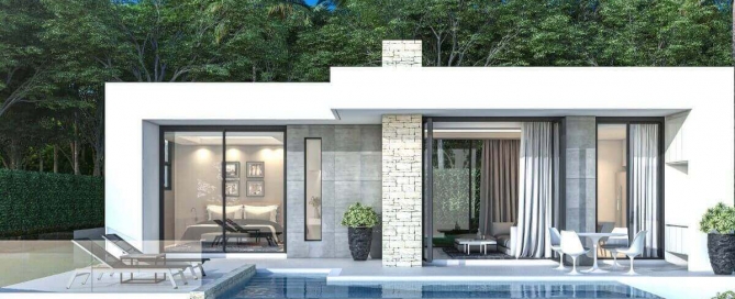 1-5 Bedroom Fully Furnished Affordable Pool Villas for Sale near Mission Hills Phuket Golf Resort & Spa in Paklok