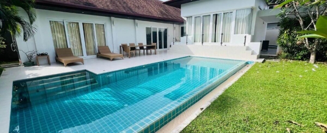 2 Bedroom Modern Balinese-Inspired Pool Villa for Sale in Soi Suksan, Rawai, Phuket