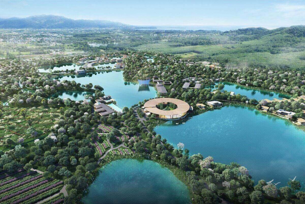Luxuriöse Poolvillen mit 2 bis 4 Schlafzimmern zum Verkauf in einer Wellness-Wohnanlage in Thalang, Phuket