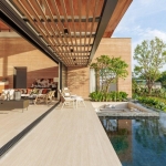 3-4bedroom pool villa near Bang Niew Dam in Baan Manik, Phuket pool deck overlooking the lake PSV-MNK-1329