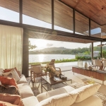 3-4bedroom pool villa near Bang Niew Dam in Baan Manik, Phuket living and dining area overlooking the lake PSV-MNK-1329