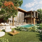 3-6 bedroom lakeside pool villas near HeadStart in Cherng Talay, Phuket 2-storey villa with pool and garden PSV-CHE-1334