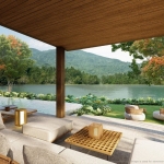 3-6 bedroom lakeside pool villas near HeadStart in Cherng Talay, Phuket sala overlooking the lake PSV-CHE-1334