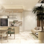 3-6 bedroom lakeside pool villas near HeadStart in Cherng Talay, Phuket open plan living, dining and kitchen area PSV-CHE-1334