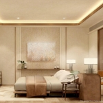 3-6 bedroom lakeside pool villas near HeadStart in Cherng Talay, Phuket bedroom with working table PSV-CHE-1334