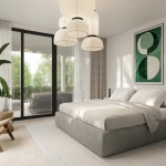 3-bedroom mountain view villas with large pools in Baan Manik, Phuket bedroom 1 PSV-MNK-1330